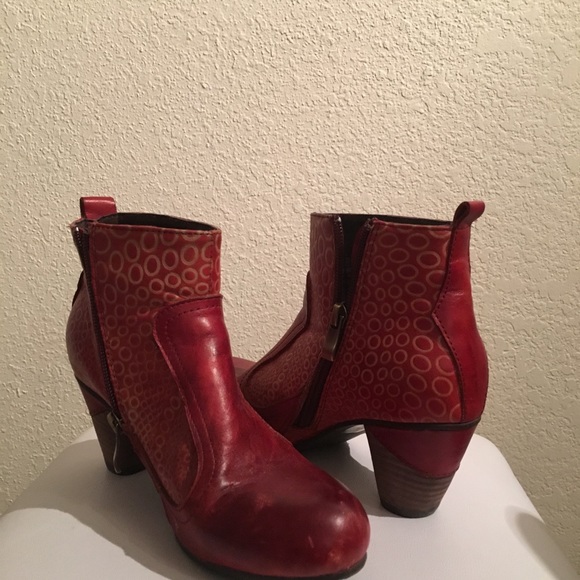 L’artiste booties-red - Picture 3 of 3